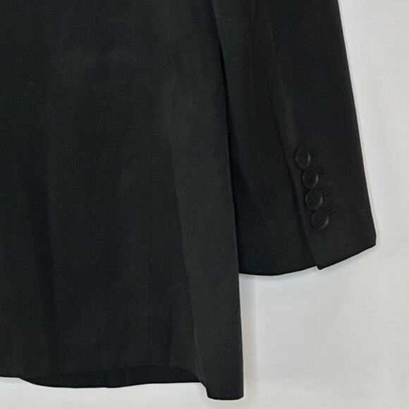 NWT Everlane The 80's Italian Wool Blazer Women's Size 6 Black Oversized Eighti - Picture 7 of 12